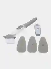 Разноцветный кухонная щетка для мытья посуды, с губкой для мытья посуды, инструменты для мытья посуды