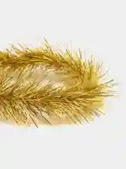Золотой мишура новогодняя