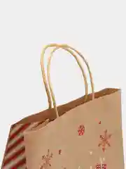 Подарочные крафт-пакеты, 3 штуки