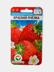 Семена Земляника Ремонтантная Красная Пчелка