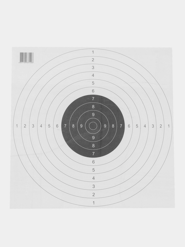 Мишень Remington №4 спортивная, черная, 50 х 50 см