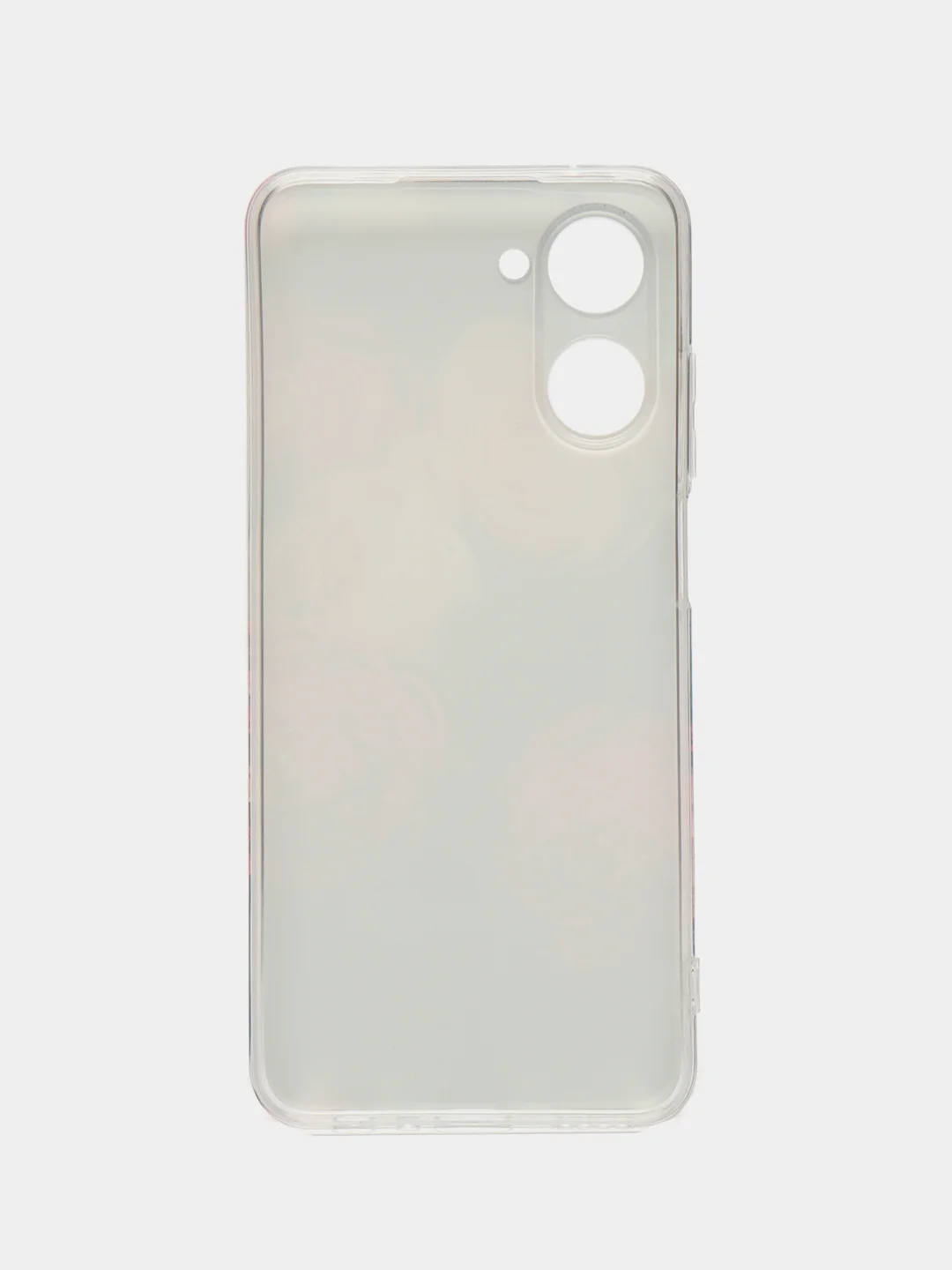 Кораллово-розовый силиконовый чехол на Realme 10 4G (Реалми 10 4G)