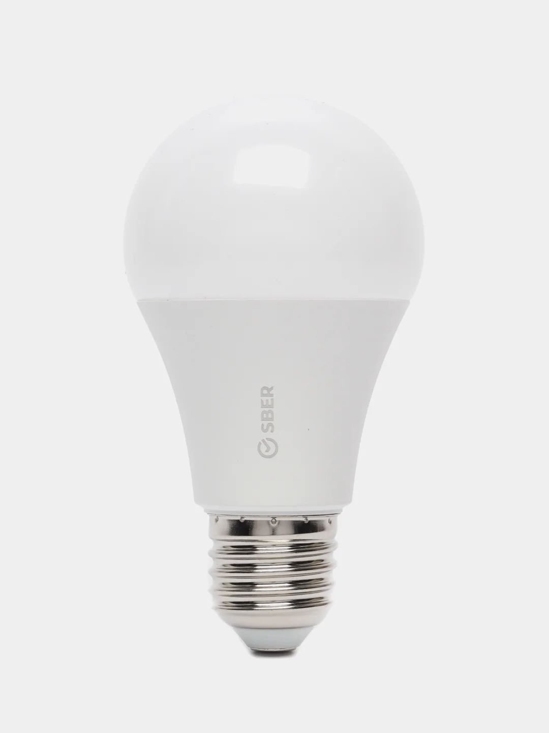 Умная лампа Sber А60, E27, светодиодная, управление голосом, Wi-Fi, bluetooth