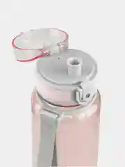 Спортивная бутылка для воды тритановая, с ремешком и фильтр-ситечко, Арктика