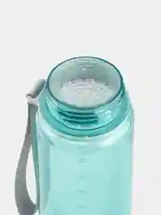 Спортивная бутылка для воды тритановая, с ремешком и фильтр-ситечко, Арктика