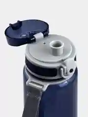 Спортивная бутылка для воды тритановая, с ремешком и фильтр-ситечко, Арктика