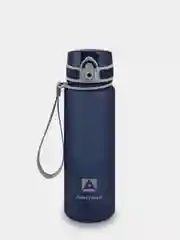 Спортивная бутылка для воды матовая тритановая, с ремешком и фильтр-ситечко Арктика