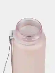 Спортивная бутылка для воды матовая тритановая, с ремешком и фильтр-ситечко Арктика