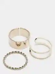 Набор колец из трех колец "Trio"