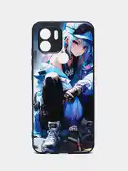 Индиго чехол с рисунком на Xiaomi Redmi A1+, Xiaomi Redmi A2+ и Poco C51 (Сяоми Редми А1+/A2+)