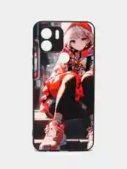 Рыжий чехол с рисунком на Xiaomi Redmi A1+, Xiaomi Redmi A2+ и Poco C51 (Сяоми Редми А1+/A2+)