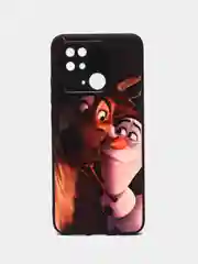 Коричневый чехол с рисунком на Xiaomi Redmi 10C ( Сяоми Редми 10Ц)
