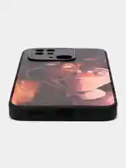 Коричневый чехол с рисунком на Xiaomi Redmi 10C ( Сяоми Редми 10Ц)