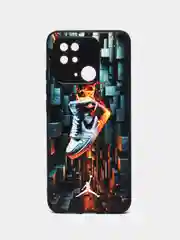 Хаки чехол с рисунком на Xiaomi Redmi 10C ( Сяоми Редми 10Ц)