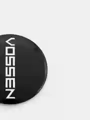 Серебряный наклейки на диски, колпаки VOSSEN , изогнутые, 4 штуки