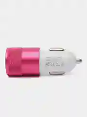 Красный автомобильная зарядка Type C, USB, 3.1 А, в прикуриватель, быстрая зарядка