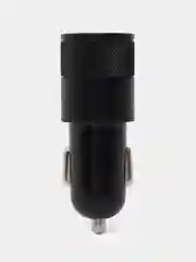 Черный автомобильная зарядка Type C, USB, 3.1 А, в прикуриватель, быстрая зарядка