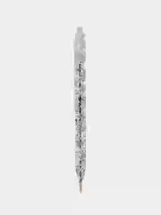 Серебряный ручка шариковая из эпоксидной смолы, ручная работа
