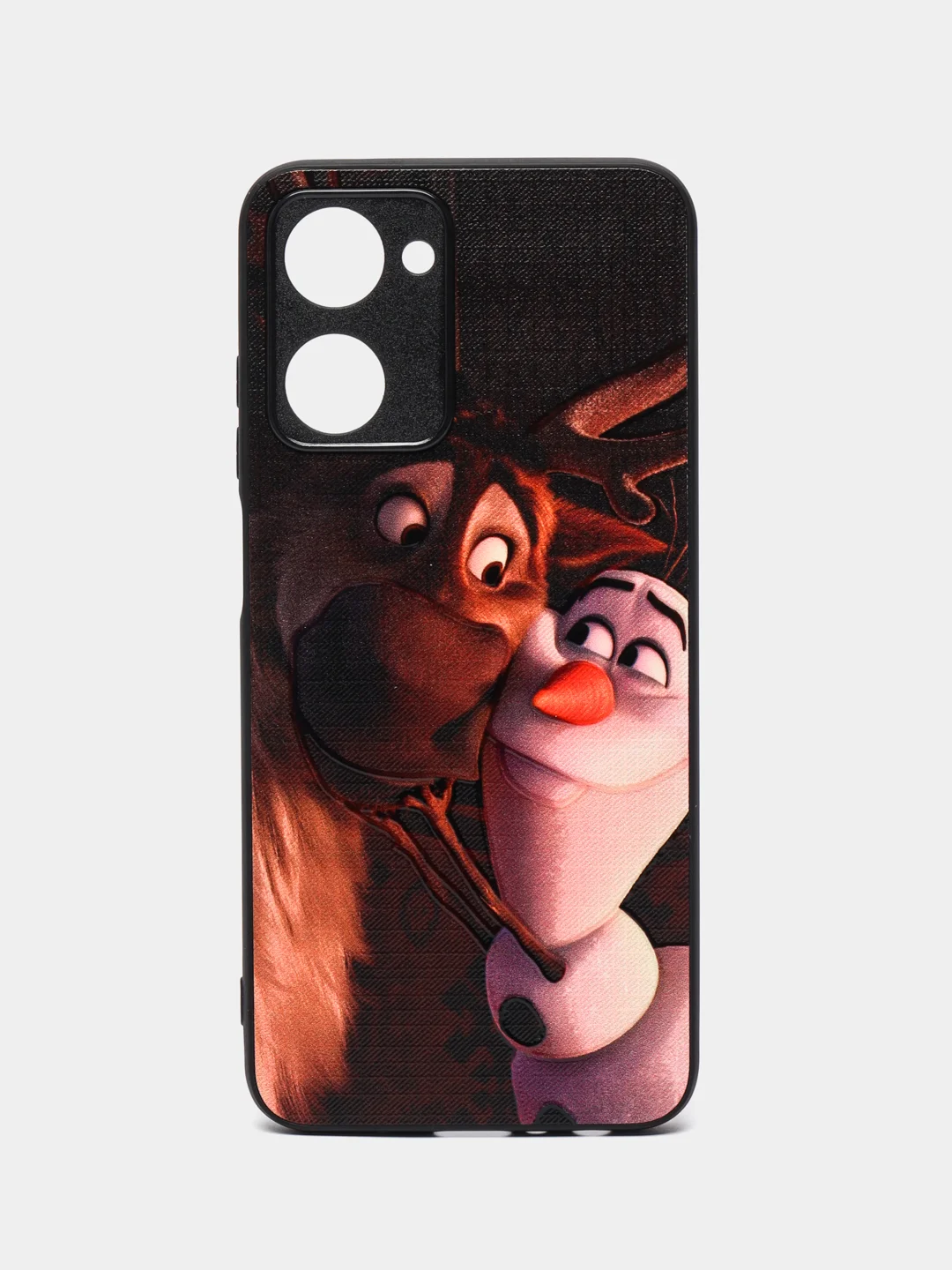 Коричневый чехол с рисунком на Realme 10 4G (Реалми 10 4G)