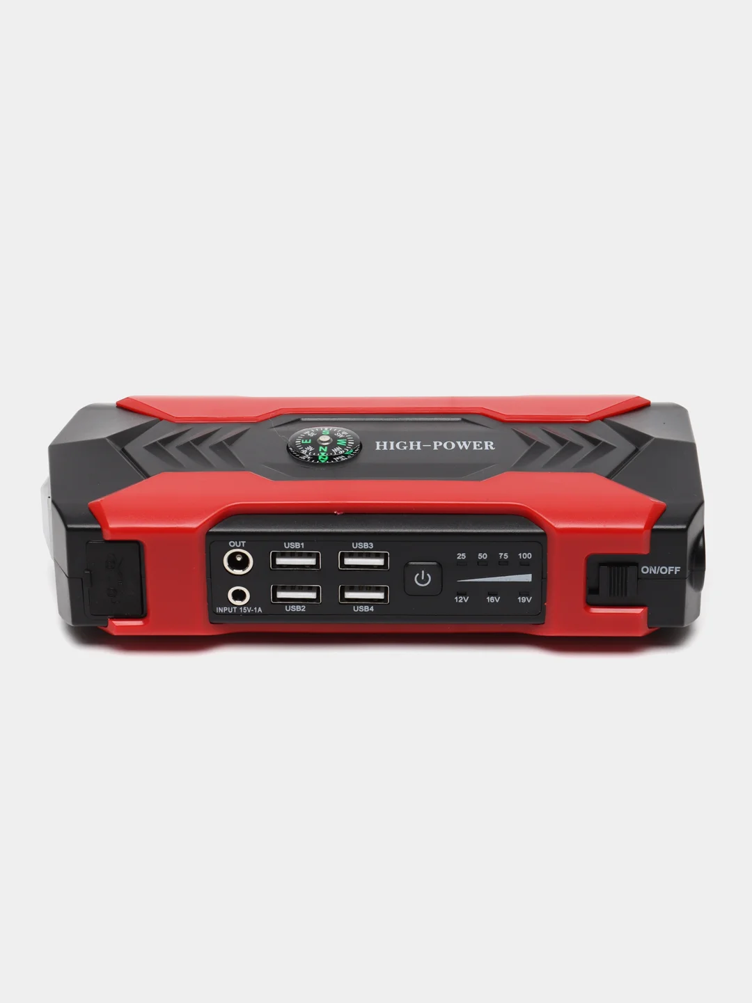 Красный пусковое зарядное устройство Jump Starter, 28 000 мАч