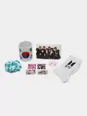 Голубой подарочный набор, подарок K-pop, Корея