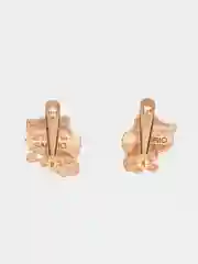 Бронзовый серьги детские, ювелирные, из серебра