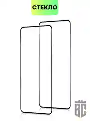 Прозрачный 1-2 шт стекло для Xiaomi 12T, 12T Pro защитное BROSCORP прозрачное олеофобное с рамкой