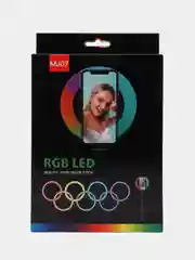 Разноцветный монопод трипод с кольцевой лампой для телефона 3 в 1, цветной RGB штатив, подарок, селфи