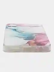 Ледяной чехол на Tecno Pova Neo 3 (Текно Пова Нео 3), прозрачный, с рисунком, защита камеры