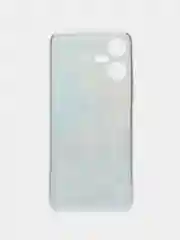 Голубой чехол на Tecno Pova Neo 3 (Текно Пова Нео 3), прозрачный, с рисунком, защита камеры
