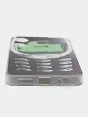 Угольный чехол на Tecno Pova Neo 3 (Текно Пова Нео 3), прозрачный, с рисунком, защита камеры