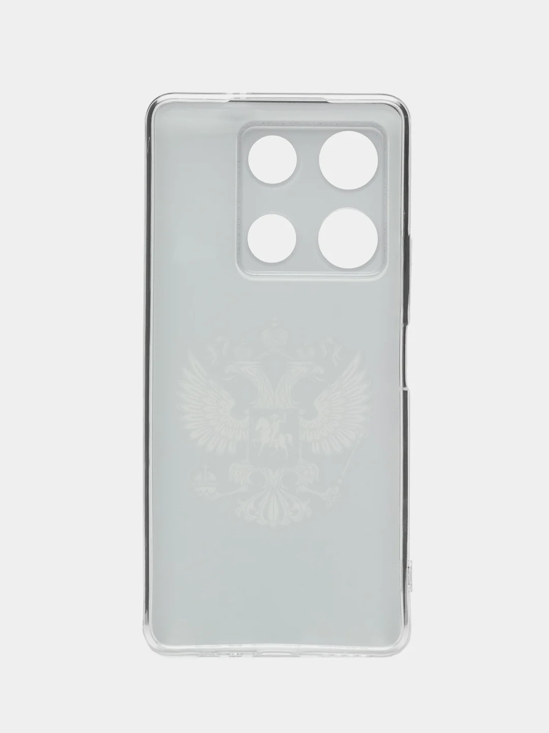 Приглушённый хаки чехол для Infinix Note 30 Pro (Инфиникс Нот 30 Про), прозрачный, с рисунком, защита камеры