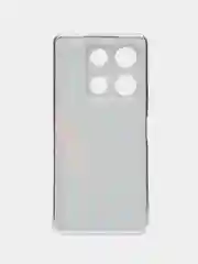 Красный чехол для Infinix Note 30 Pro (Инфиникс Нот 30 Про), прозрачный, с рисунком, защита камеры