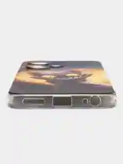 Индиго чехол на Infinix Hot 30 Play (Инфиникс Хот 30 Плей) прозрачный, с рисунком