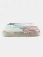 Ледяной чехол на Samsung Galaxy A14 4G (Галакси A14 4G), прозрачный, с рисунком, защита камеры