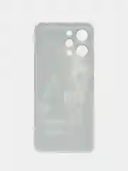 Оливковый силиконовый чехол на Xiaomi Redmi 12 (Редми 12), прозрачный, с рисунком, защита камеры