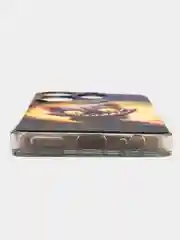 Индиго чехол на Tecno Spark 10 Pro (Текно Спарк 10 Про), прозрачный, с рисунком, защита камеры