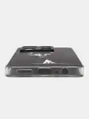 Серый меланж чехол для Infinix Note 30 Pro (Инфиникс Нот 30 Про), прозрачный, с рисунком, защита камеры
