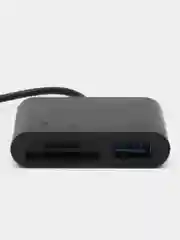 Белый картридер TypeC, Usb, Tf, SD