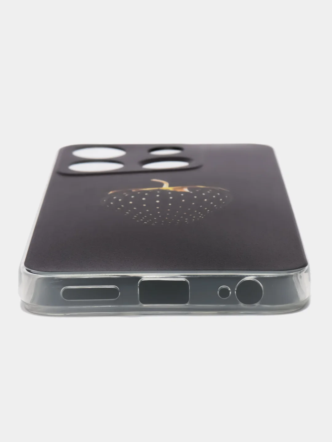 Разноцветный чехол для Infinix Smart 7 Plus (Инфиникс Смарт 7 Плюс), прозрачный, с рисунком, защита камеры