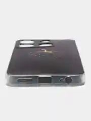 Разноцветный чехол для Infinix Smart 7 Plus (Инфиникс Смарт 7 Плюс), прозрачный, с рисунком, защита камеры