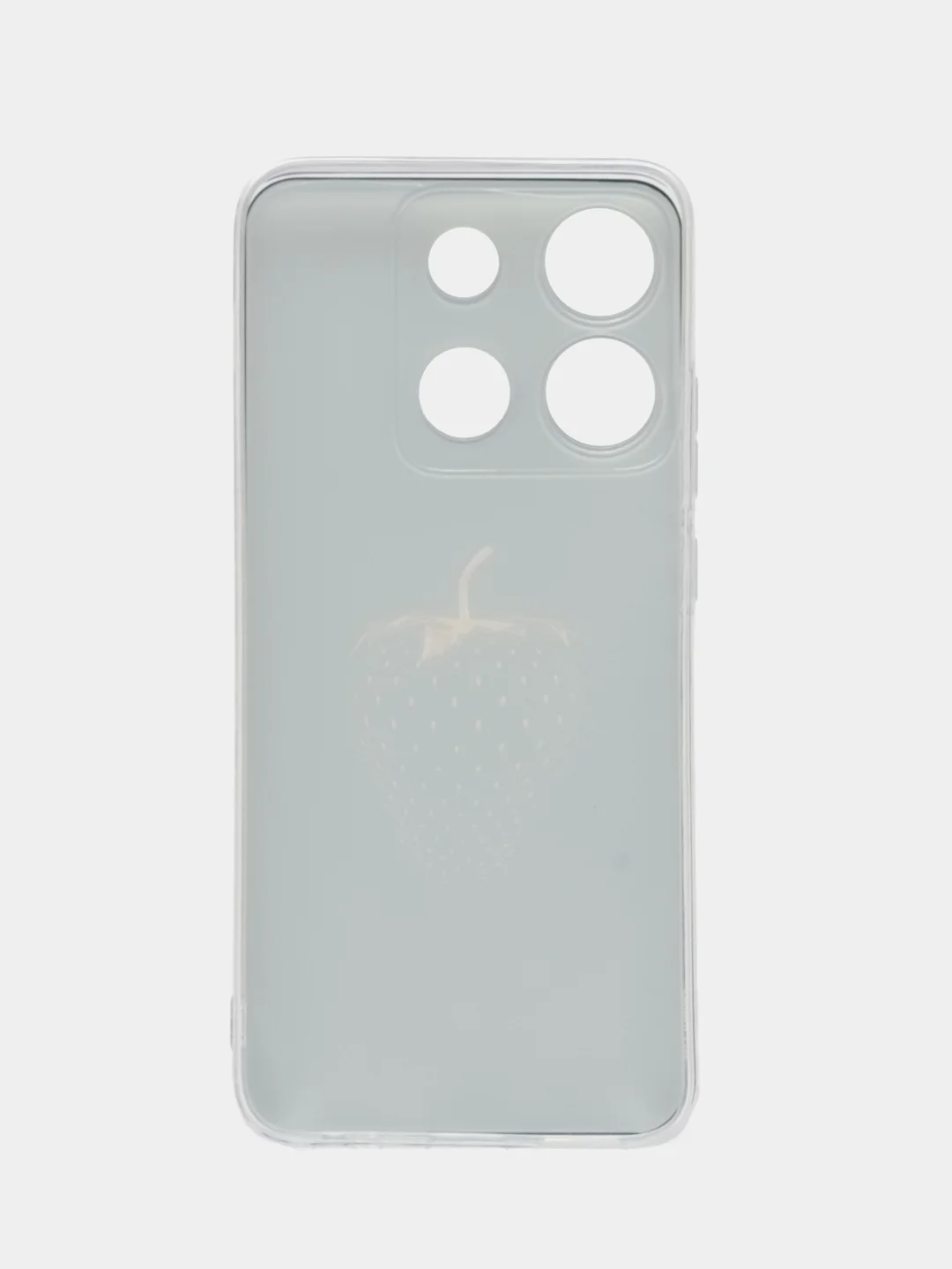 Разноцветный чехол для Infinix Smart 7 Plus (Инфиникс Смарт 7 Плюс), прозрачный, с рисунком, защита камеры