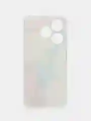 Ледяной чехол на Tecno Spark 10/10C (Текно Спарк 10/10С), прозрачный, с рисунком, защита камеры