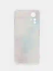 Ледяной чехол прозрачный на Xiaomi Redmi Note 12S (Сяоми Редми Нот 12S), с рисунком, защита камеры
