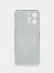 Приглушённый хаки силиконовый чехол на Xiaomi Redmi 12 (Редми 12), прозрачный, с рисунком, защита камеры
