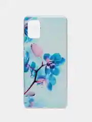 Лазурный силиконовый чехол на Samsung Galaxy A51 (Самсунг А51)