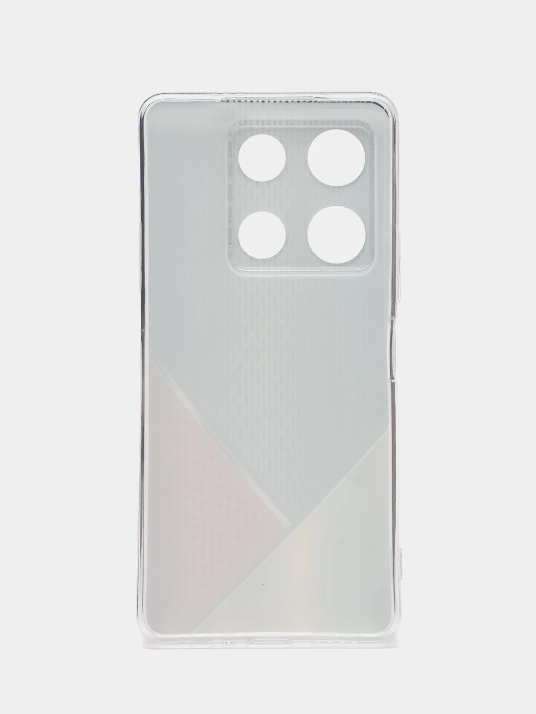 Слоновая кость чехол для Infinix Note 30 Pro (Инфиникс Нот 30 Про), прозрачный, с рисунком, защита камеры
