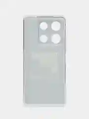 Тёмно-коричневый чехол для Infinix Note 30 Pro (Инфиникс Нот 30 Про), прозрачный, с рисунком, защита камеры