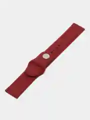 Бордовый ремешок для часов Xiaomi AmazFit Bip / Samsung Galaxy Watch Active, 22 мм
