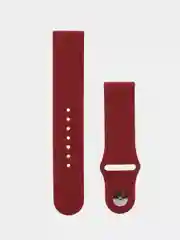 Бордовый ремешок для часов Xiaomi AmazFit Bip / Samsung Galaxy Watch Active, 22 мм
